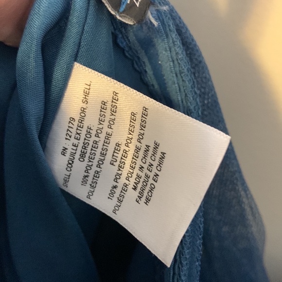 Jenny Yoo Annabelle Blue Bridesmaid Convertible Long Maxi Formal Dress Size 10 - Picture 7 of 12